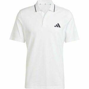 adidas PIQUE POLO Tricou cu guler bărbați, alb, mărime imagine