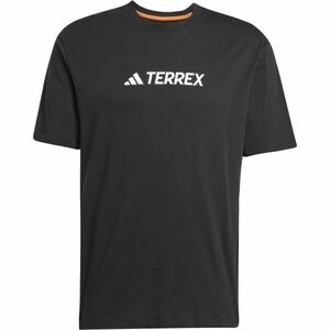 adidas TERREX LOGO TEE Tricou outdoor bărbați, negru, mărime imagine