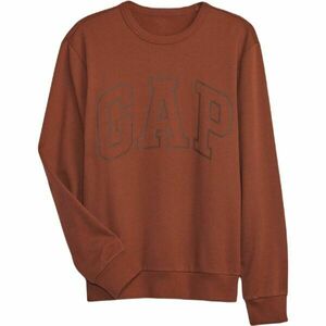 GAP CREWNECK LOGO Hanorac pentru bărbați, maro, mărime imagine