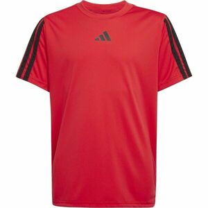 adidas JERSEY ESSENTIALS LOGO KIDS Tricou de antrenament copii, roșu, mărime imagine