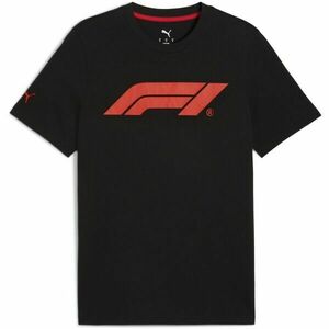 Puma F1 ESSENTIALS LOGO TEE Tricou pentru bărbați, negru, mărime imagine