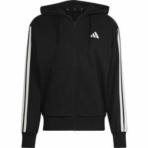 adidas ESSENTIALS 3-STRIPES FRENCH TERRY Hanorac pentru bărbați, negru, mărime imagine