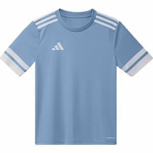 adidas SQUADRA 25 JERSEY Tricou de băieți, albastru deschis, mărime imagine