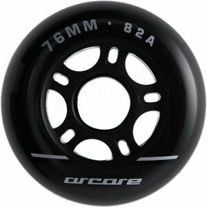 Arcore INLINE WHEELS 4PACK 76-82A Roți pentru role, negru, mărime imagine