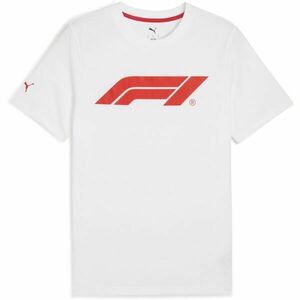 Puma F1 ESSENTIALS LOGO TEE Tricou pentru bărbați, alb, mărime imagine