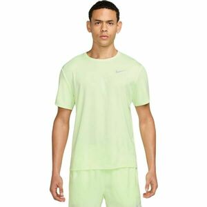 Nike NK DF UV MILER SS Tricou de antrenament bărbați, neon reflectorizant, mărime imagine