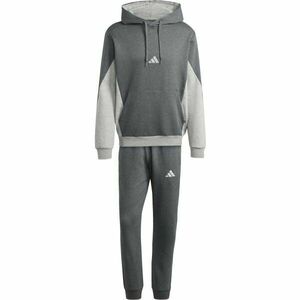 adidas SPORTSWEAR FLEECE COLORBLOCK TRACK SUIT Trening pentru bărbați, gri închis, mărime imagine