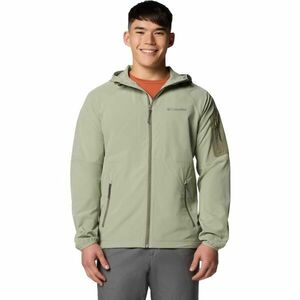 Columbia TALL HEIGHTS HOODED SOFT Geacă bărbătească din softshell, verde deschis, mărime imagine