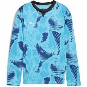 Puma TEAMTARGET GL LS JERSEY JR Tricou portar copii, albastru deschis, mărime imagine