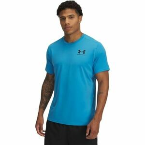 Under Armour HEATGEAR FITTED Tricou bărbați, albastru, mărime imagine