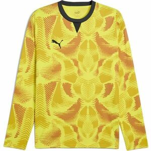 Puma TEAMTARGET GL LS JERSEY Tricou de portar pentru bărbați, galben, mărime imagine