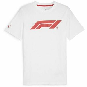 Puma F1 ESSENTIALS LOGO TEE Tricou bărbați, alb, mărime imagine