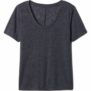 GAP V-SS LINEN SCOOP Tricou de damă, gri închis, mărime imagine