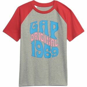 GAP RAGLAN FASHION Tricou pentru copii, gri, mărime imagine