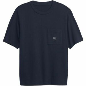 GAP PIQUE Tricou pentru bărbați, albastru închis, mărime imagine