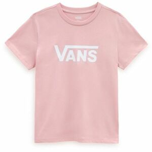 Vans Vans WM DROP V SS CREW-B Tricou pentru femei, roz, mărime imagine