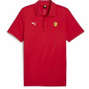 Puma Tricou polo bărbați Tricou polo bărbați, roșu imagine