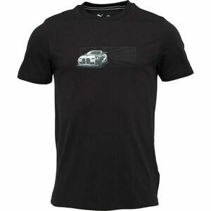 Puma BMW M MOTORSPORT CAR GRAPHIC TEE 2 Tricou pentru bărbați, negru, mărime imagine