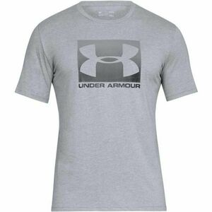 Under Armour UA BOXED SPORTSTYLE SS Tricou bărbați, gri, mărime imagine