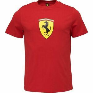 Puma FERRARI RACE COLORED BIG SHIELD TEE Tricou de bărbați, roșu, mărime imagine