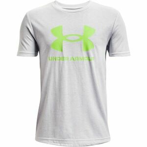 Under Armour SPORTSTYLE LOGO SS Tricou de băieţi, gri, mărime imagine