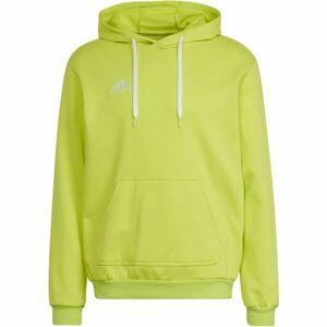 adidas ENT22 HOODY Hanorac fotbal pentru bărbați, verde deschis, mărime imagine