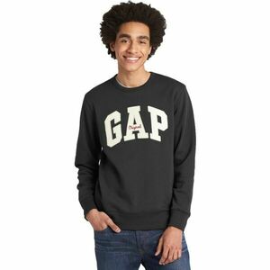 GAP CREWNECK LOGO Hanorac pentru bărbați, gri închis, mărime imagine