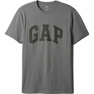 GAP BASIC LOGO Tricou pentru bărbați, gri închis, mărime imagine