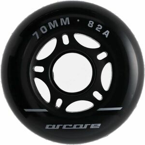 Arcore INLINE WHEELS 4PACK 70-82A Roți pentru role, negru, mărime imagine