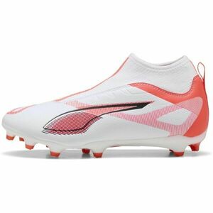 Puma ULTRA 5 MATCH+ LL FG/AG JR Ghete de fotbal copii, alb, mărime 38 imagine