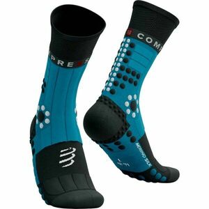 Compressport PRO RACING SOCKS WINTER TRAIL Șosete schi fond, albastru, mărime imagine