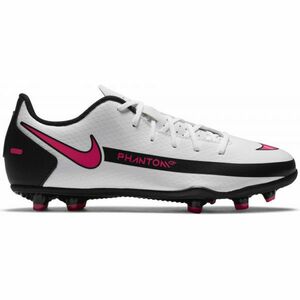 Nike JR PHANTOM GT CLUB FG/MG Ghete de fotbal copii, alb, mărime imagine