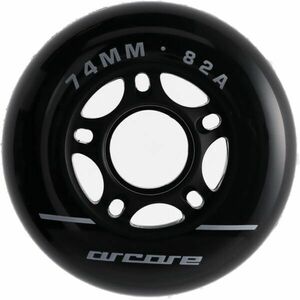 Arcore INLINE WHEELS 4PACK 74-82A Roți pentru role, negru, mărime imagine