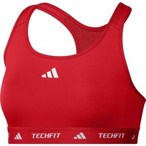 adidas TECHFIT MEDIUM-SUPPORT BRA Sutien damă, roșu, mărime imagine