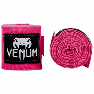 Venum KONTACT BOXING HANDWRAPS - 2, 5M Bandaje box, roz, mărime imagine