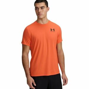 Under Armour HEATGEAR FITTED Tricou bărbați, portocaliu, mărime imagine