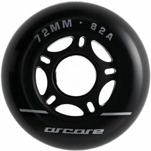 Arcore INLINE WHEELS 4PACK 72-82A Roți pentru role, negru, mărime imagine