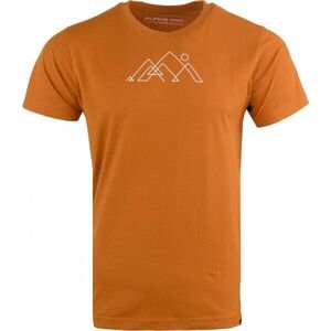 ALPINE PRO EDAW Tricou pentru bărbați, maro, mărime imagine