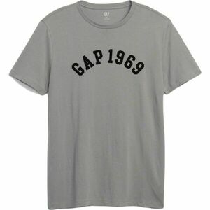 GAP 1969 Tricou pentru bărbați, gri, mărime imagine