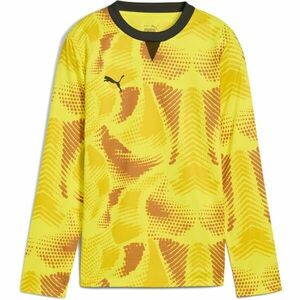 Puma TEAMTARGET GL LS JERSEY JR Tricou portar copii, galben, mărime imagine