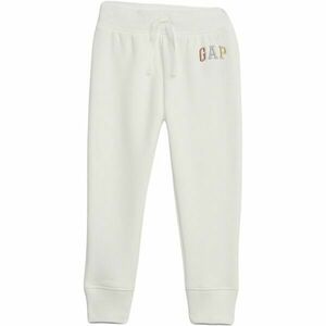 GAP V-HO FAM Pantaloni de trening copii, alb, mărime imagine