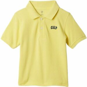 GAP LOGO PIQUE POLO Tricou pentru copii, galben, mărime imagine