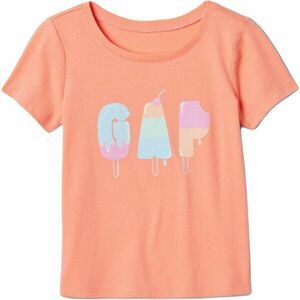 GAP GRAPHIC LOGO Tricou pentru fete, portocaliu, mărime imagine