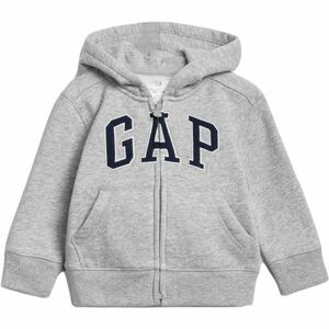 GAP FULLZIP LOGO Hanorac pentru băieți, gri, mărime imagine