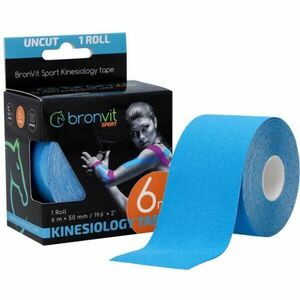 BronVit SPORT KINESIO TAPE CLASSIC Bandă kinesiologică, albastru, mărime imagine