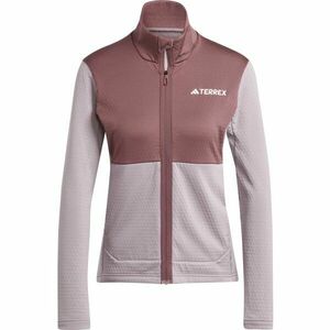 adidas TERREX MULTI LIGHT FLEECE FULL-ZIP Hanorac damă, mov, mărime imagine