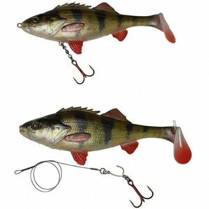 Naluca Savage Gear 4D Perch Shad, SS 01, 12.5cm, 23g imagine