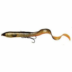 Naluca Savage Gear Hard EEL, culoare Black Gold, 17cm, 50g, 2+1buc/plic imagine