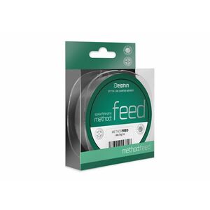 Fir Monofilament Delphin Method Feed, Gri, 200m (Diametru fir: 0.18 mm) imagine