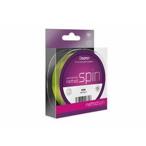 Fir Monofilament Delphin FIN Method SPIN Inflexibile, Galben Fluo, 150m (Diametru fir: 0.14 mm) imagine